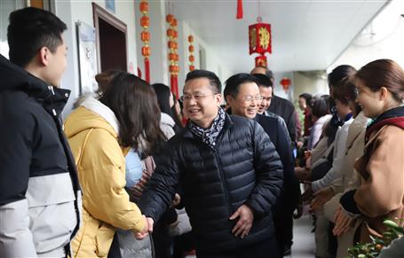 【開(kāi)工大吉】新年新氣象！公司領(lǐng)導(dǎo)班子向干部職工拜年