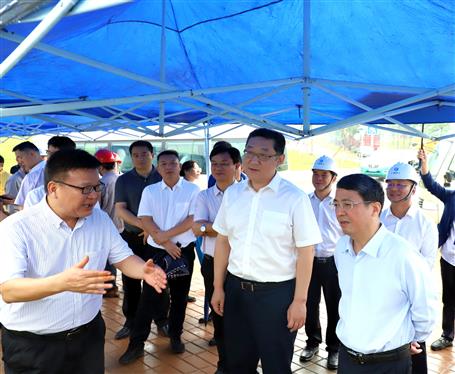 柳州市委書記吳煒、市長張壯到公司項(xiàng)目調(diào)研指導(dǎo)