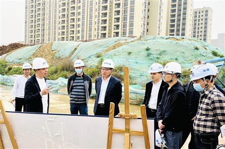 黃國杰到冶建廣東公司項(xiàng)目調(diào)研指導(dǎo)